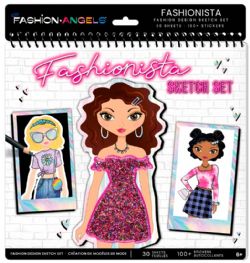 FASHION ANGELS - CARNET DE CROQUIS DE MODE - FASHIONISTA